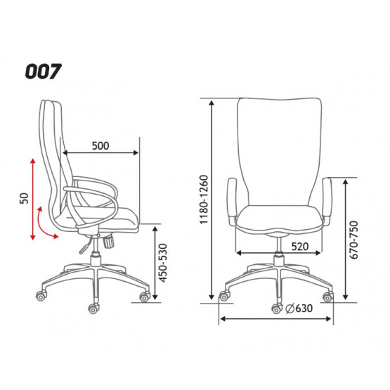 Офисное кресло "007"